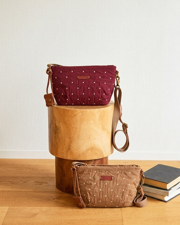 ステッチドット刺繍ショルダー 13050